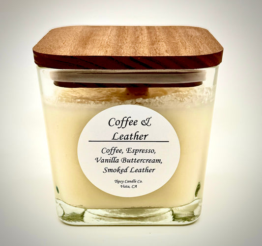 Coffee & Leather Craft Candles 7 & 10oz