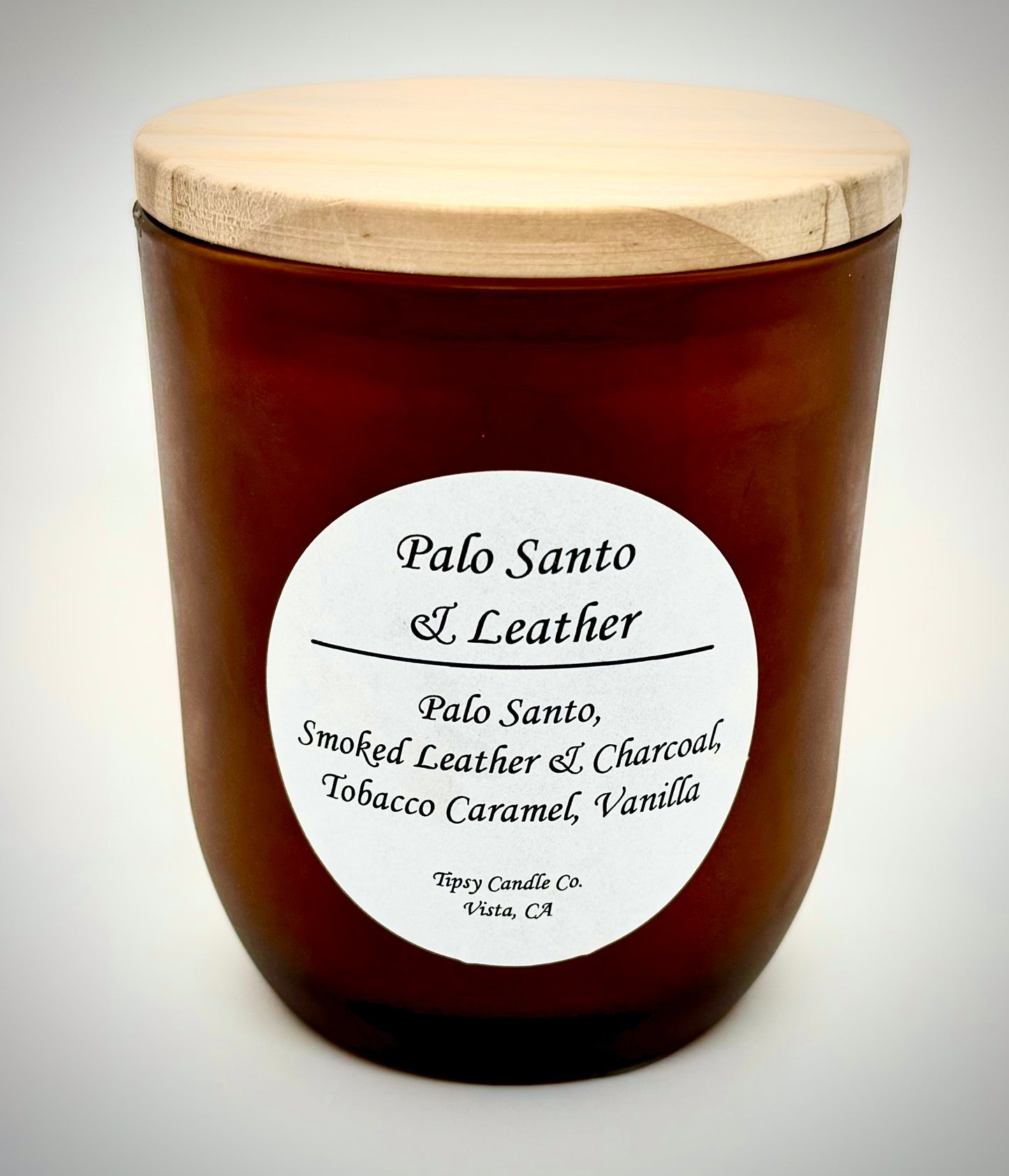 Palo Santo & Leather Craft Candles 7 & 10oz